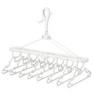 キッズ用 折りたためる8連ハンガー(HG003)