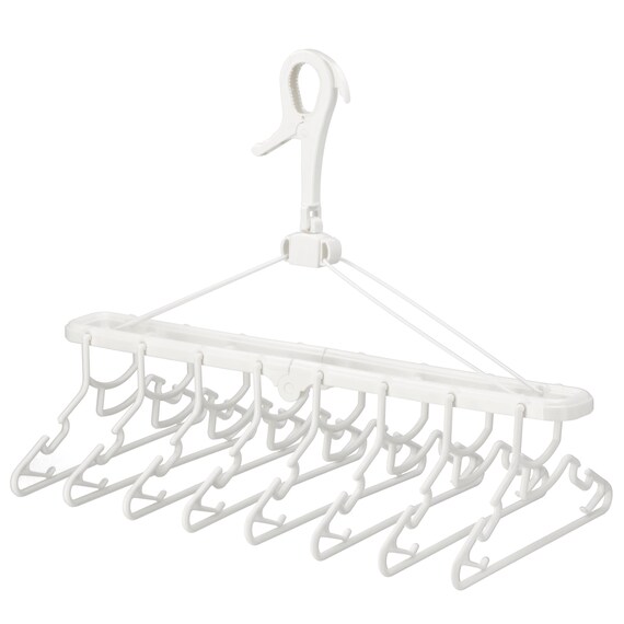 キッズ用折りたためる 8連ハンガー(HG003) 1枚目画像