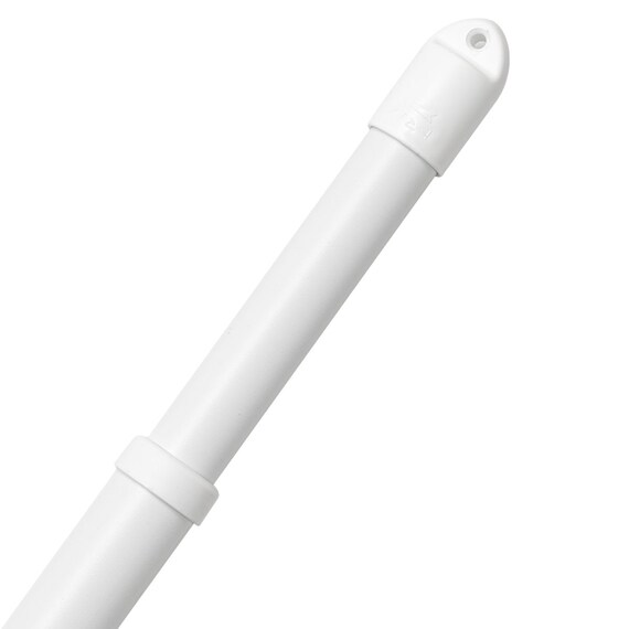ジョイント式 伸縮物干し竿(1.8-2.5ｍ ホワイト) 7枚目画像