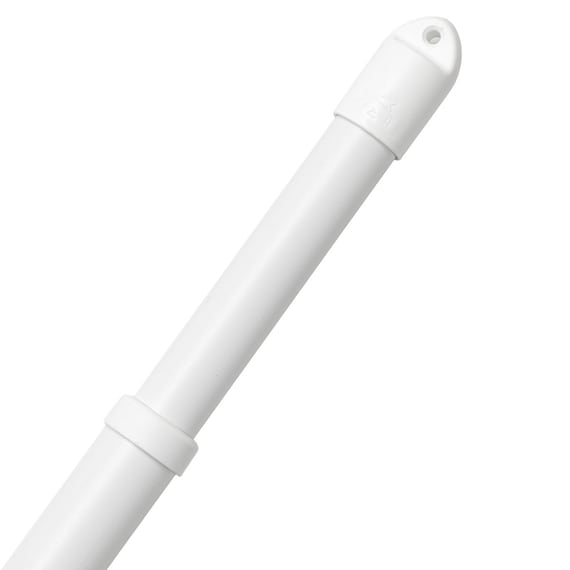 ジョイント式 伸縮物干し竿(1.8-2.5m ホワイト) 7枚目画像