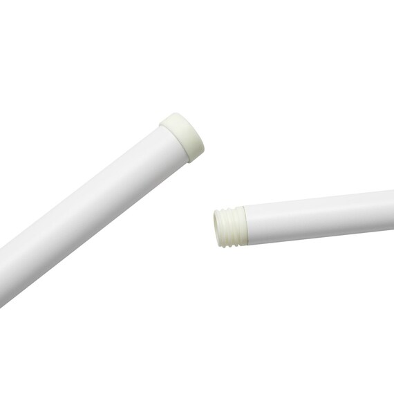 アルミジョイント式 伸縮物干し竿(1.8-2.5m ホワイト) 5枚目画像