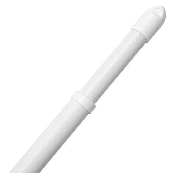 アルミジョイント式 伸縮物干し竿(1.8-2.5m ホワイト) 7枚目画像