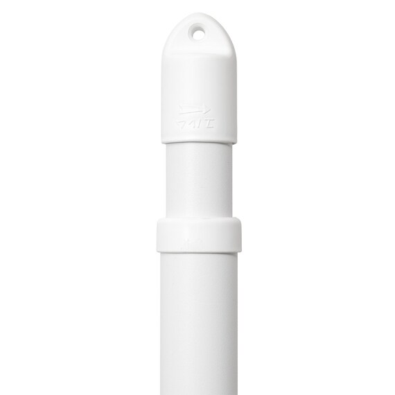 アルミジョイント式 伸縮物干し竿(1.8-2.5m ホワイト) 8枚目画像