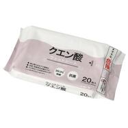 クエン酸ウェットシート(20枚入り SJ22)