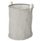 丸形 ランドリーバスケット(ライトグレー LY01) 1枚目画像