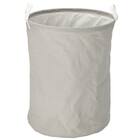 丸形 ランドリーバスケット(ライトグレー LY01) 2枚目画像