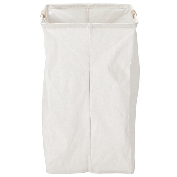 角形 ランドリーバスケット(ホワイト LY02) 3枚目画像