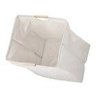 角形 ランドリーバスケット(ホワイト LY02) 4枚目画像