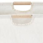 角形 ランドリーバスケット(ホワイト LY02) 6枚目画像