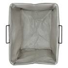 折たたみ ランドリーバスケット(ライトグレー LY03) 4枚目画像