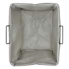 折たたみ ランドリーバスケット(ライトグレー LY03) 4枚目画像