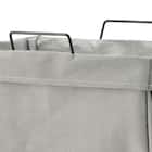 折たたみ ランドリーバスケット(ライトグレー LY03) 6枚目画像