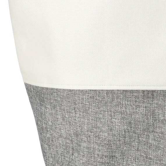 ランドリーバッグ(ライトグレー/ホワイト LY05) 6枚目画像