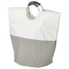 ランドリーバッグ(ライトグレー/ホワイト LY04) 1枚目画像