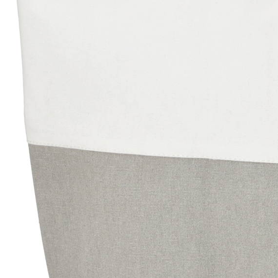 ランドリーバッグ(ライトグレー/ホワイト LY04) 5枚目画像