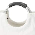 ランドリーバッグ(ライトグレー/ホワイト LY04) 6枚目画像