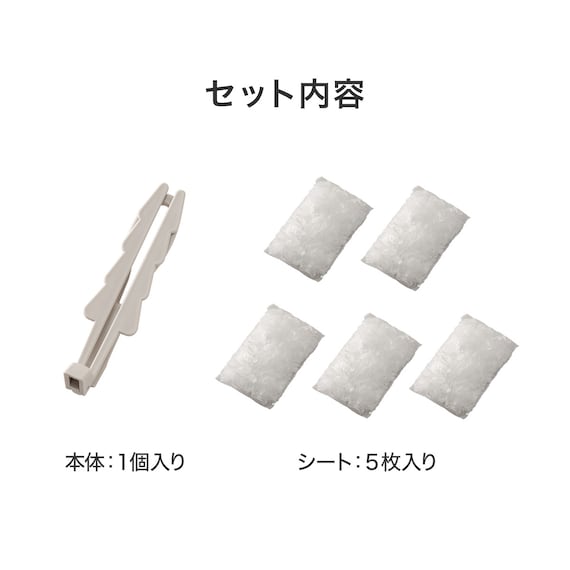 折り畳みハンディダスター 替えシート5枚付き(SO002) 3枚目画像