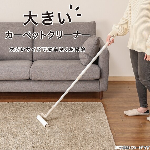 折りたためる 大きいカーペットクリーナー(SO003) 2枚目画像