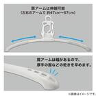 乾きやすい ワンタッチ取り込み パーカーハンガー 7枚目画像