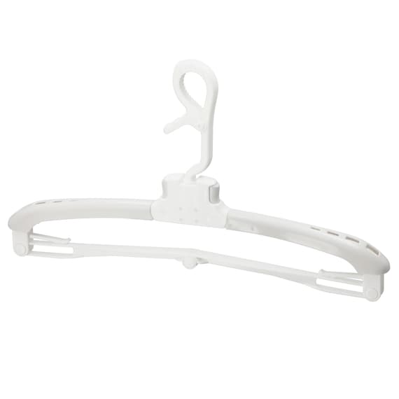 タオルも干せる ワンタッチ取り込み伸縮ハンガー 1枚目画像