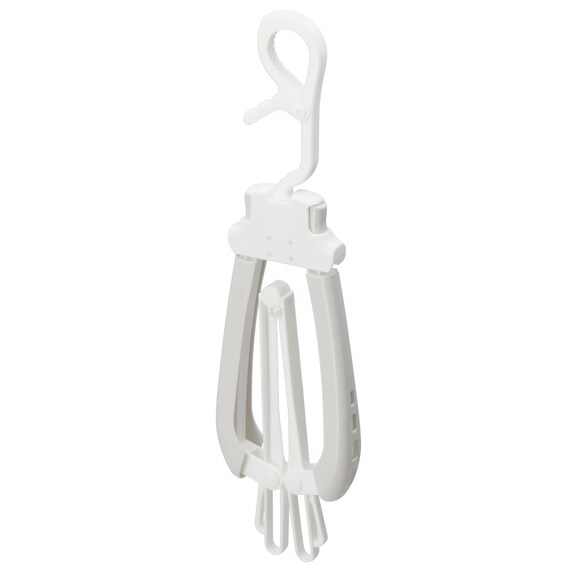 タオルも干せる ワンタッチ取り込み伸縮ハンガー 5枚目画像