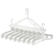 タオルも干せる ワンタッチ取り込み 8連ハンガー