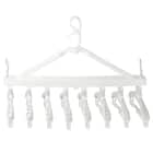 タオルも干せる ワンタッチ取り込み8連ハンガー 2枚目画像