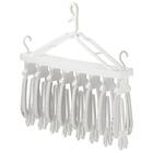 タオルも干せる ワンタッチ取り込み8連ハンガー 4枚目画像