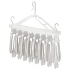 タオルも干せる ワンタッチ取り込み8連ハンガー 4枚目画像