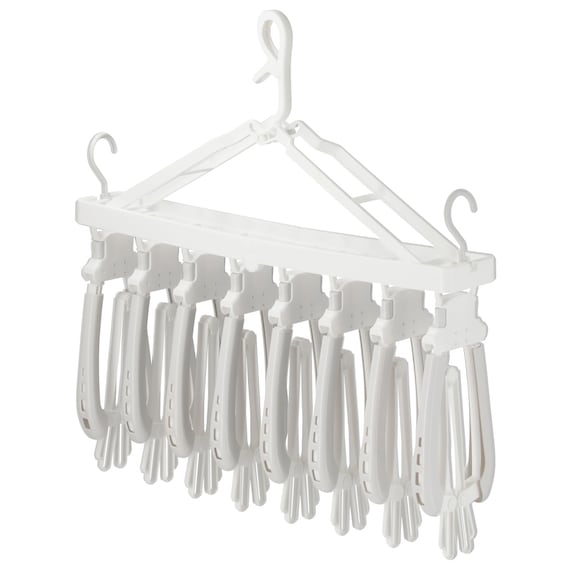 タオルも干せる ワンタッチ取り込み8連ハンガー 4枚目画像