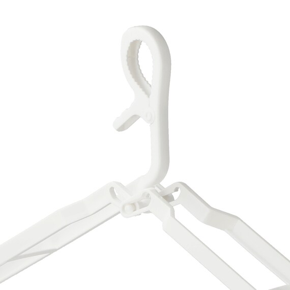 タオルも干せる ワンタッチ取り込み8連ハンガー 8枚目画像