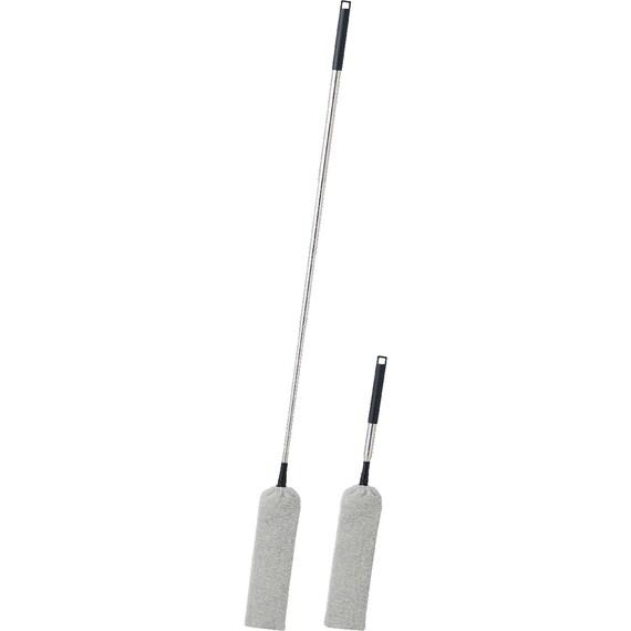 柄が伸びる 床・隙間清掃モップ 1枚目画像