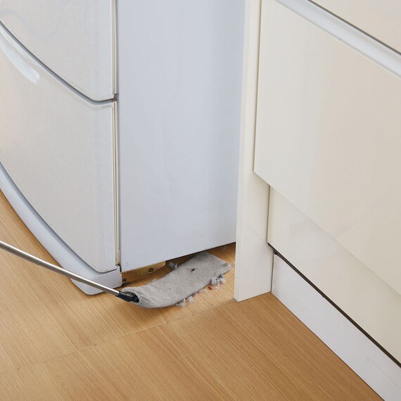 柄が伸びる 床・隙間清掃モップ 4枚目画像