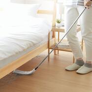 柄が伸びる床・隙間清掃モップ