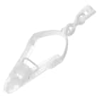 簡単取り込みアルミ角ハンガー用 替えピンチ(10P ホワイト) 3枚目画像