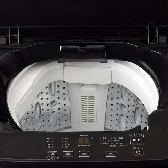 4.5kg全自動洗濯機(NT45T1ブラック) 延長保証付き(リサイクル回収なし) 17枚目画像