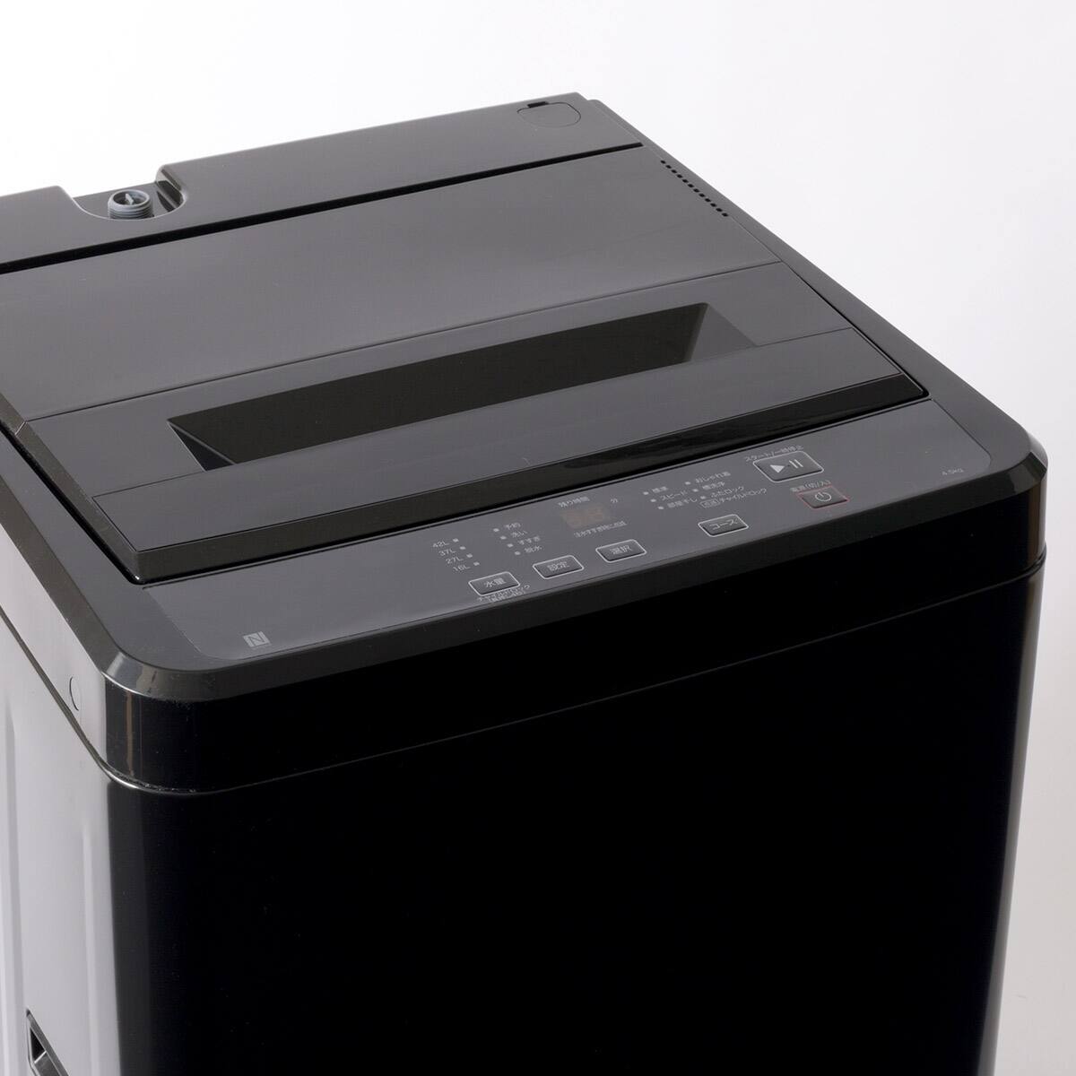 4.5kg全自動洗濯機(NT45T1ブラック) 延長保証付き(リサイクル回収なし