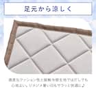 フロアマット(NクールSP 50X120 ライトモカ gDS5) 4枚目画像