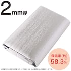 【2点セット】ホットカーペット176cm×235cm(C NT 3J)+保温アルミシート(2mm 180X230 C) 2枚目画像