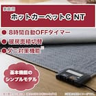 【2点セット】ホットカーペット176cm×235cm(C NT 3J)+保温アルミシート(2mm 180X230 C) 12枚目画像