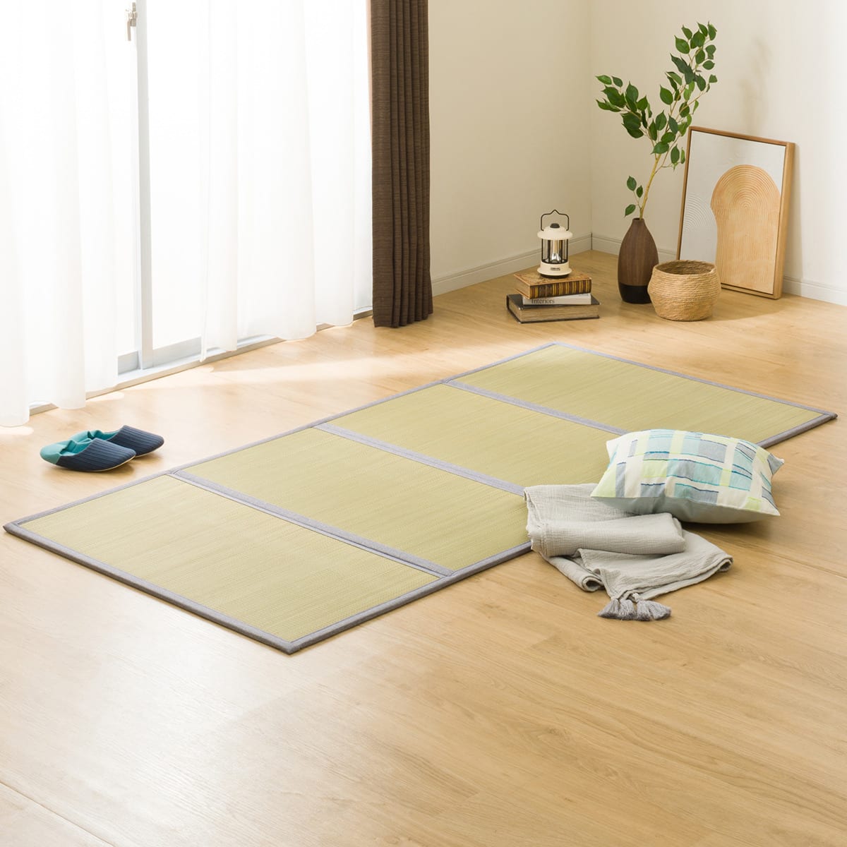 4つ折りい草マット(100X200 g) | ニトリネット【公式】 家具・インテリア通販