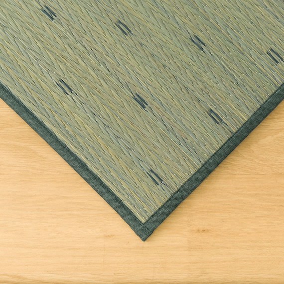 15mmウレタン入りい草ラグ(ld 180X240cm g) 9枚目画像