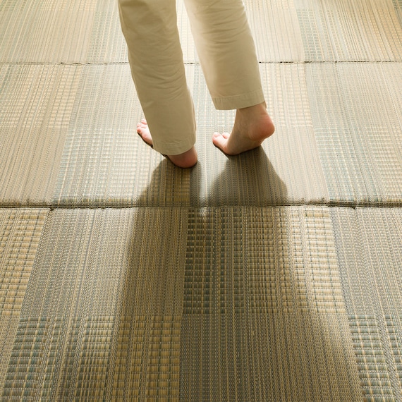15mmウレタン入りい草ラグ(cm 180X240cm g) 7枚目画像