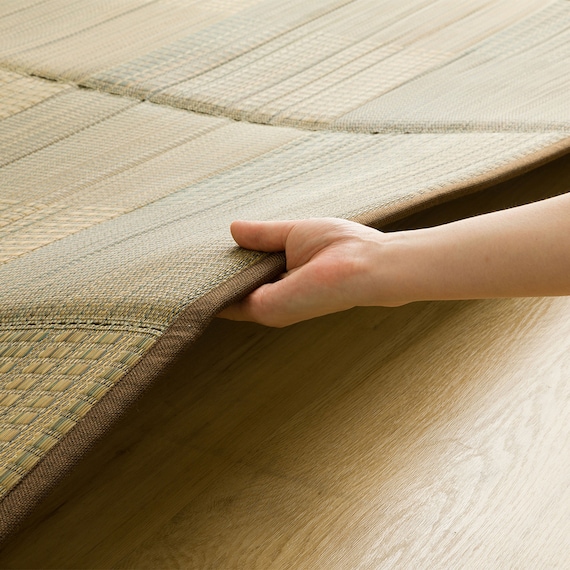 15mmウレタン入りい草ラグ(cm 180X240cm g) 11枚目画像