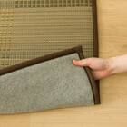 15mmウレタン入りい草ラグ(cm 180X240cm g) 12枚目画像