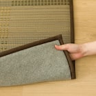 15mmウレタン入りい草ラグ(cm 180X240cm g) 12枚目画像