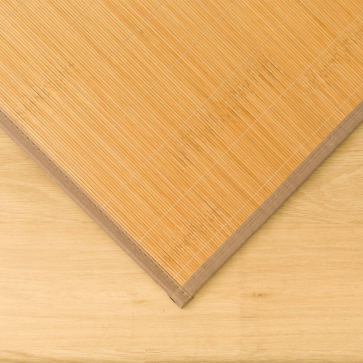 10mmウレタン入り 接触冷感 竹ラグ(ppr 180X240cm BR g) | ニトリ 10mmウレタン入り 接触冷感 竹ラグ(ppr 180X240cm BR g) | ニトリ