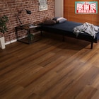 床暖可 はめ込み式フロアタイル8枚(ウォールナット約1畳分) 1枚目画像