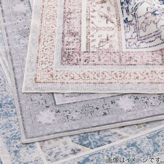 洗濯できる短毛ラグ(140X200 DP01) 12枚目画像