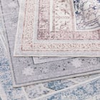 洗濯できる短毛ラグ(140X200 DP01) 12枚目画像